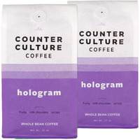 Counter Culture Coffee - Whole Bean Coffee - Freshly Roasted Coffee Beans - Premium Coffee - Multiple Flavors - One 12 Ounce Bag Of Each (Hologram)