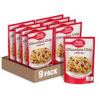 Betty Crocker Chocolate Chip Cookie Mix, Makes (12) 2-Inch Cookies, 7.5 Oz. (Pack Of 9)