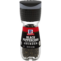 Mccormick Black Peppercorn Grinder, 1 Oz (Pack Of 6)