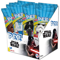 Pez Candy Star Wars, Assorted Dispensers, 0.58 Ounce (Pack Of 12)