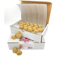 Nova Maple Candy - Pure Maple Syrup Sugar Leaf Candy (16 Ounces (1 Pound))