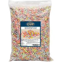 By The Cup Assorted Dehydrated Cereal Marshmallow Bits, 3 Lb Bulk Bag