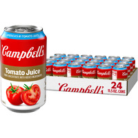 Campbell's 100% Tomato Juice, 11.5 Fl Oz Can (24 Pack)