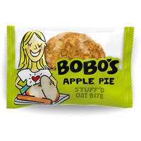 Bobo's Oat Stuff'D Bites, Apple Pie, 1.3 Oz Bites (30 Pack Box), Gluten Free Whole Grain Snack, Vegan On-The-Go