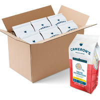 Cameron's Coffee Roasted Ground Coffee Bag, Flavored, Toasted Southern Pecan, 12 Ounce (Pack Of 6)