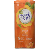 Crystal Light Peach Tea Drink Mix (36 Pitcher Packets, 6 Canisters Of 6)