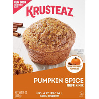 Krusteaz Pumpkin Spice Muffin Mix 15 Ounce (Pack Of 3)
