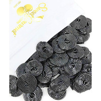 Italian Black Licorice Wheels | Bulk Candy | Natural Colors And Flavors, Gmo Free | 3 Pounds