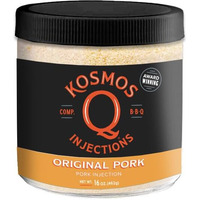 Kosmos Q Original Bbq Pork Injection - 16 Oz Injection Marinade For Pulled Pork, Brisket, Chops, Ribs & Tenderloin - Barbecue Seasoning Made In The Usa (Pork)