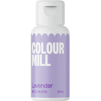 Colour Mill Oil-Based Food Coloring, 20 Milliliters Lavender