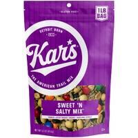 Kars Nuts Sweet N Salty Trail Mix - 16 Oz Resealable Bag, Pack Of 6 - Easy And Quick Snacks For Adults And Kids