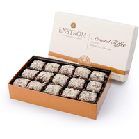 Enstrom Milk Chocolate And Dark Chocolate Almond Toffee Petites 15Oz Box | Bite-Size | Gluten Free | Kosher Dairy | All Natural