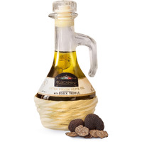 Tuscanini Black Truffle Oil, Made With Premium Italian Extra Virgin Olive Oil, Real Truffle Shavings In The Bottle, 8.5Oz, Cold-Pressed, Fine Tasting, Non Gmo, Product Of Italy