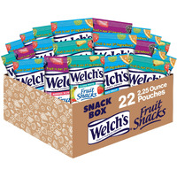 Welch's Fruit Snacks, Variety Pack With Mixed Fruit, Island Fruits & Berries 'N Cherries, Gluten Free, 2.25 Oz Bags (Pack Of 22)