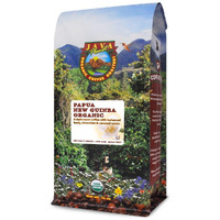 Java Planet Organic, Papua New Guinea Single Origin Dark Roast, Smooth Full Flavored Organic Coffee Beans, Low Acid, Whole Bean Coffee 1Lb Bag