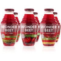 Beetology Organic Beet Juice 8.45Oz ""Variety Pack"", 2 Bottles Each Of: Beet + Veggie, Beet + Lemon Ginger, Beet + Cherry (6 Pack) Wonder Beet Juices | Organic, Vegan, Gluten Free, Kosher And Awesome!