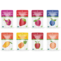 Nature's Turn Freeze-Dried Fruit Snacks, Superfruit Variety, Pack Of 8 (1.2Oz Each)