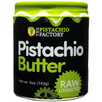 Pistachio Butter - Raw Unsalted (5Oz Glass Jar)