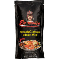 Blove's Smackalicious Sauce Seasoning Mix (Spicy), Spicy Seasoning Mix For Bloves Smacklicious Sauce W/Cajun, Mild & Garlic Butter Seasoning, All Purpose Seasoning - Vegan Friendly Sauce (9.04 Ounce)