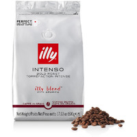 Illy Whole Bean Coffee - Perfectly Roasted Whole Coffee Beans - Intenso Dark Roast - Warm Notes Of Cocoa & Dried Fruit - Full-Bodied - 100% Arabica Coffee - No Preservatives - 17.6 Ounce