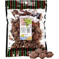 Asia Trans Sweet Seeded Li Hing Mui Crack Seed Plums | Hawaiian Favorite | Naturally Sweet Dried Asian Plum Candy (6.5 Oz)