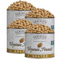4 Pack-36Oz Can Salted Virginia Peanuts