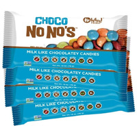 Vegan, Gluten Free, Nut Free | Choco Nono's (4 Pack) | Dairy Free, Soy Free, Sesame Free | Allergy Friendly Snacks | No Whey Foods