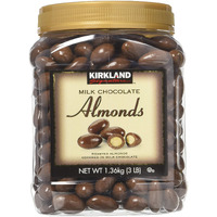 Kirkland Signature Milk Chocolate Roasted Almonds, 1 Pack