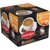 Indulgio Cappuccino Sweet And Salty Caramel, 42 Count