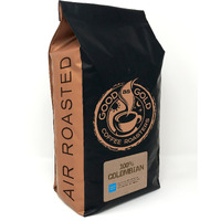Colombian Supremo Coffee, Medium Roast, 5 Pound Bag, Whole Bean - Good As Gold Coffee Roasters