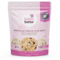 Better Batter Original Blend Multipurpose Certified Gluten-Free Flour, Top 8 Allergen Free, Cup For Cup Baking Alternative To Ordinary Flour 4Lb Pouch