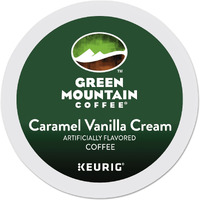 Green Mountain Coffee Roasters 6700Ct Caramel Vanilla Cream Coffee K-Cups, 96/Carton