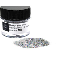 Silver Hologram Luxury Diamond Dust, 6 Grams For Cakes, Cupcakes, Cookies, Icing, Chocolate Wedding Party Baking Cupcake Cookie Ice Cream Decoration Supplies
