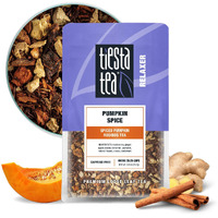Tiesta Tea - Pumpkin Spice Rooibos Tea | Premium Loose Leaf Tea Blend | Non-Caffeinated Herbal Infusion | Make Hot Or Iced & Up To 25 Cups | Made With Natural Ingredients - 2Oz Resealable Pouch