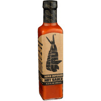 Herb Infused Hot Sauce - The Original Sauce By Hank Sauce - Versatile, Mild Cayenne Pepper Sauce Infused With Fresh Garlic & Basil - Multipurpose Craft Hot Sauce - Gluten Free - 8.5 Fl Oz (Pack Of 1)