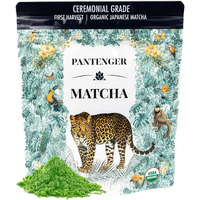 Organic Ceremonial Grade Matcha | Emerald Green, Creamy & Sweet (For A Matcha) | Japanese - First Harvest - Hand Picked - Stone Milled | By Pantenger