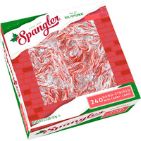 Spangler Red And White Peppermint Mini Canes 240 Count Box