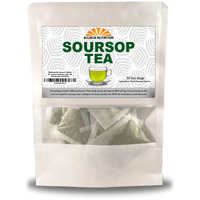 Soursop Tea By Source Nutrition - Pure Graviola Tea, Cut And Sifted Leaves, High In Acetogenins - 30 Tea Bags With Resealable Pouch (Soursop Tea)