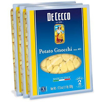 De Cecco Pasta, Potato Gnocchi No. 401, 17.5 Ounce (Pack Of 3)