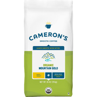 Cameron's Coffee Organic Mountain Gold Whole Bean Coffee, Medium-Dark Roast, 100% Arabica, 28-Ounce Bag, (Pack Of 1)