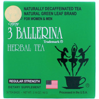 Diet Tea For Men And Women 30 Tea Bags, Three Ballerina