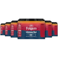 Folgers Coffeehouse Blend Medium Dark Roast Ground Coffee, 22.6 Ounces (Pack Of 6)