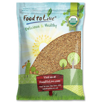 Food To Live Organic Oat Groats, 5 Pounds - 100% Whole Grain, Non-Gmo Seeds, Kosher, Raw, Non-Irradiated, Vegan, Bulk, Low Glycemic, Rich In Protein, Fiber, Copper And Manganese
