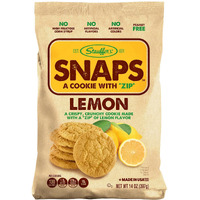 Stauffers Lemon Snaps Cookies - 14Oz Bag - Lemon Flavored Cookies With No High Fructose Corn Syrup, Artificial Flavors Or Colors