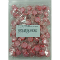 Starlight Peppermint With Cinnamon 2 Lbs Bulk Hard Candy Discs Approximately 175 Pieces
