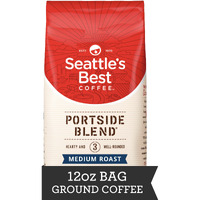 Seattle's Best Coffee Portside Blend Medium Roast Ground Coffee | 12 Ounce Bags (Pack Of 6)