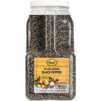 Gel Spice 10 Mesh Butcher Ground Black Pepper 5 Lb | Great For For Barbecue And Grilling Meat Rub