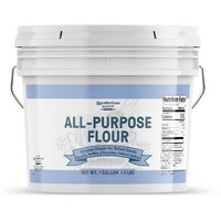 Unpretentious All-Purpose Flour (1 Gallon), Baking, Thickening, Made In The Usa