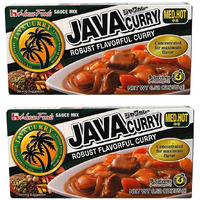 House Foods Java Curry Medium Hot 6.52Oz, 2 Pack