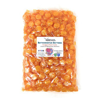 Yankeetraders Butterscotch Buttons Wrapped Candy, 4 Pound